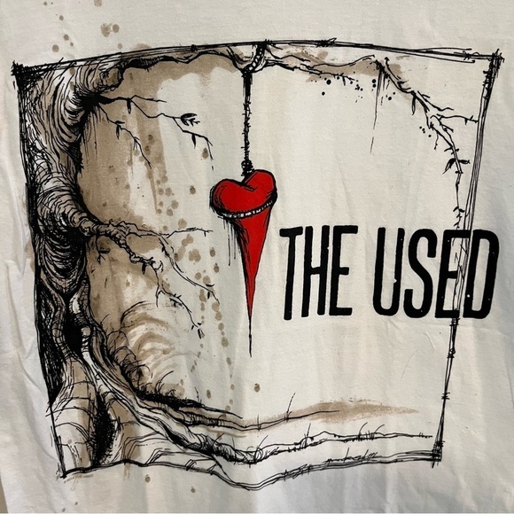 The Used In Love and Death Band Tee Shirt SP - Picture 3 of 8
